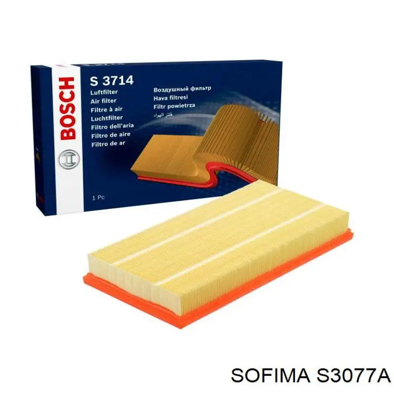 Элемент воздушного фильтра Sofima S3077A цена, от 5.47 USD