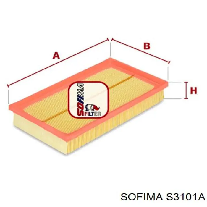 S 3101 A Sofima воздушный фильтр
