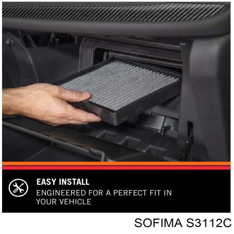 Фильтр салона S3112C Sofima