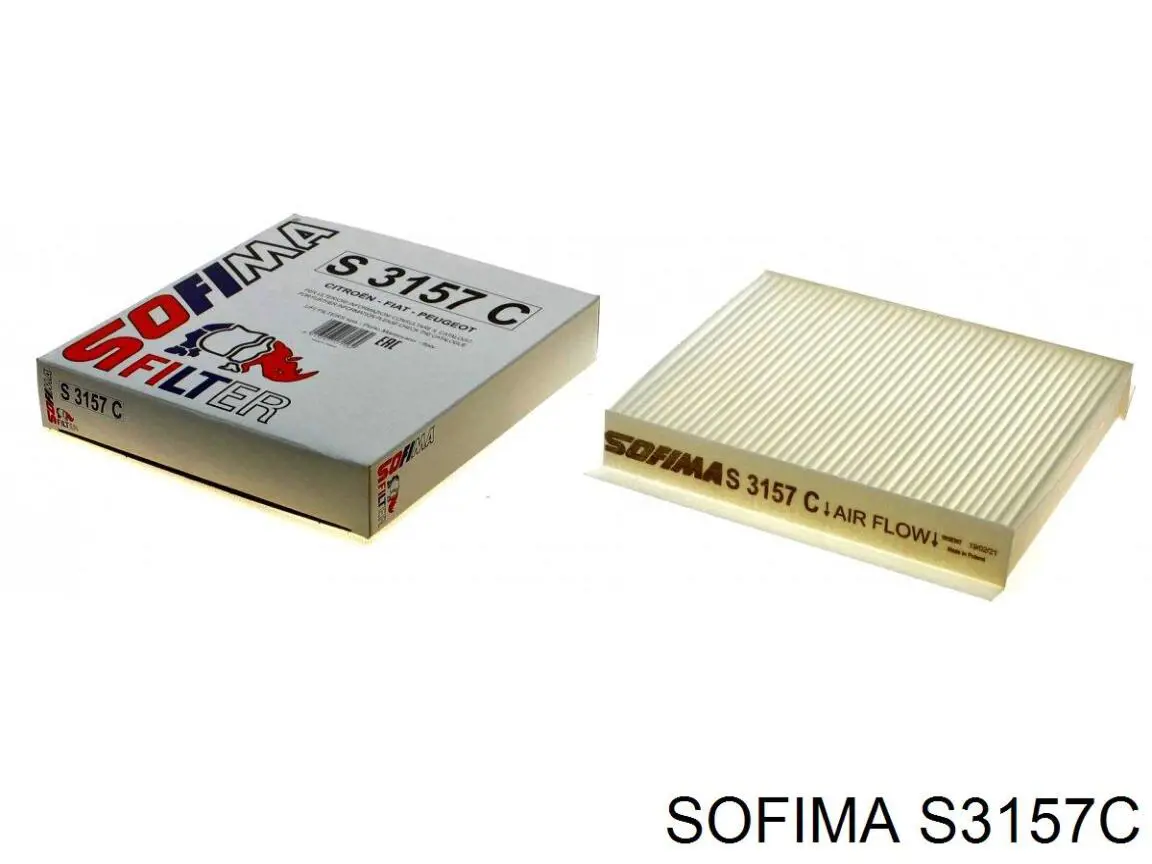 Фильтр салона S3157C Sofima