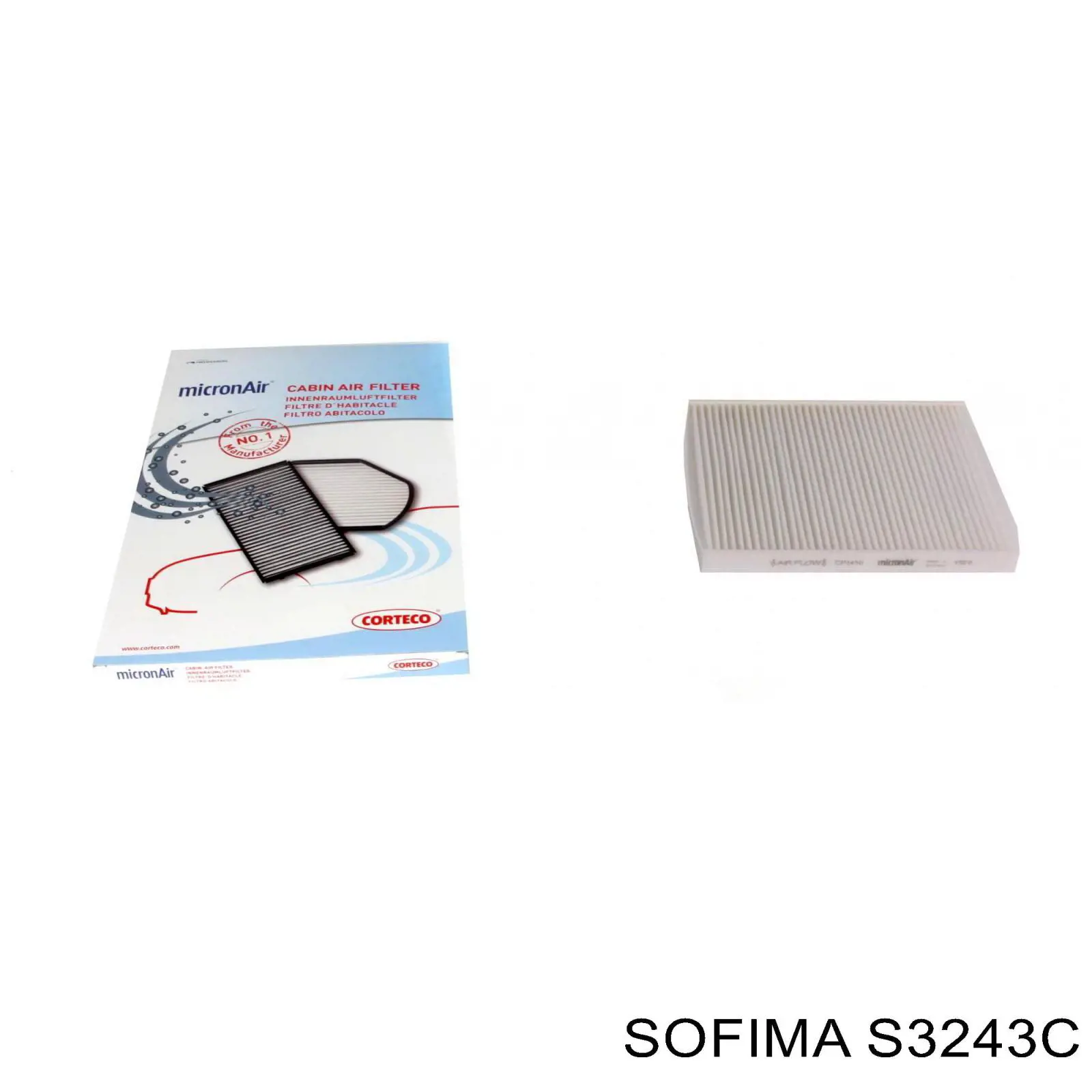 Фильтр воздушный отопителя Sofima S3243C цена, от 11.29 USD
