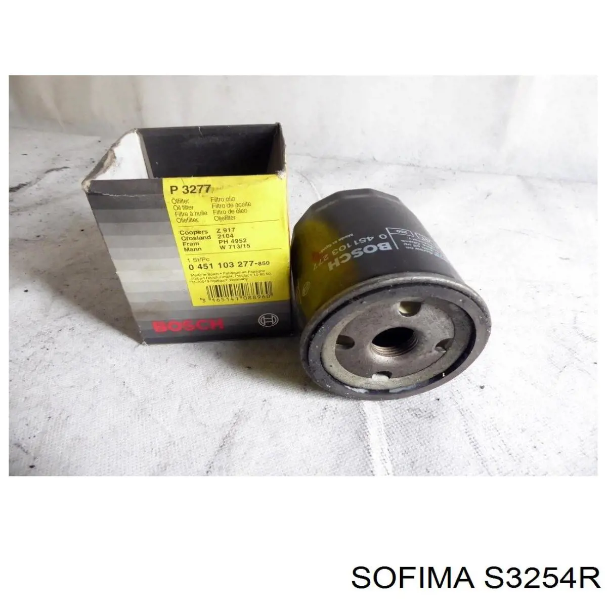 S 3254 R Sofima масляный фильтр