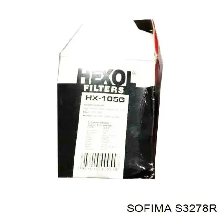 Купить S3278R Sofima Фильтр центробежный очистки масла