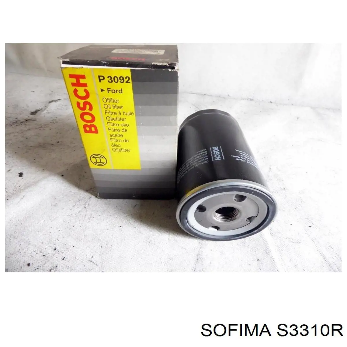 Filtro de aceite S3310R Sofima