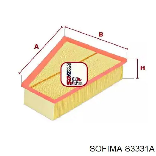 S 3331 A Sofima воздушный фильтр
