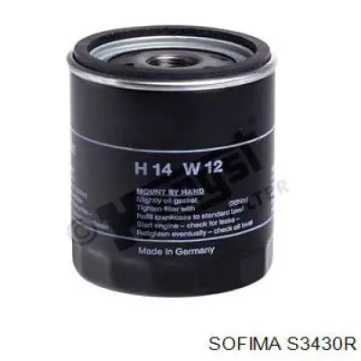 Filtro de aceite S3430R Sofima