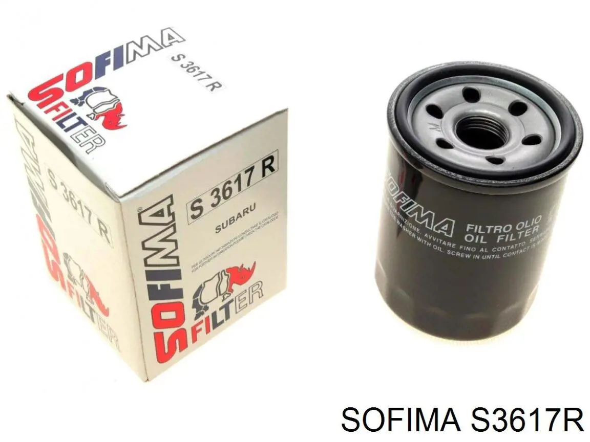 S 3617 R Sofima filtro de óleo