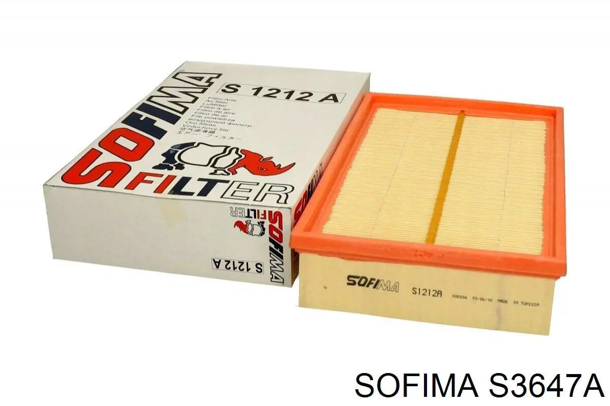 S 3647 A Sofima воздушный фильтр
