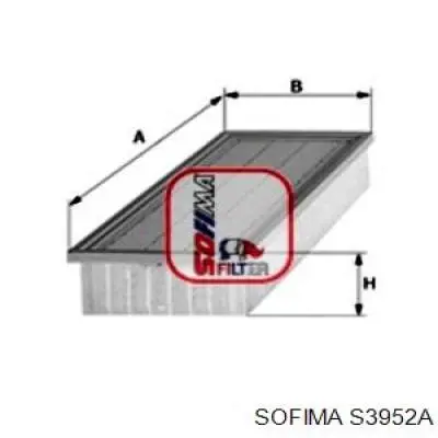 Воздушный фильтр S3952A Sofima