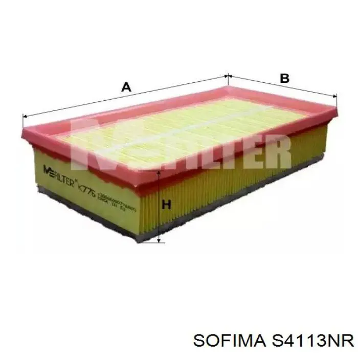Топливный фильтр S4113NR Sofima