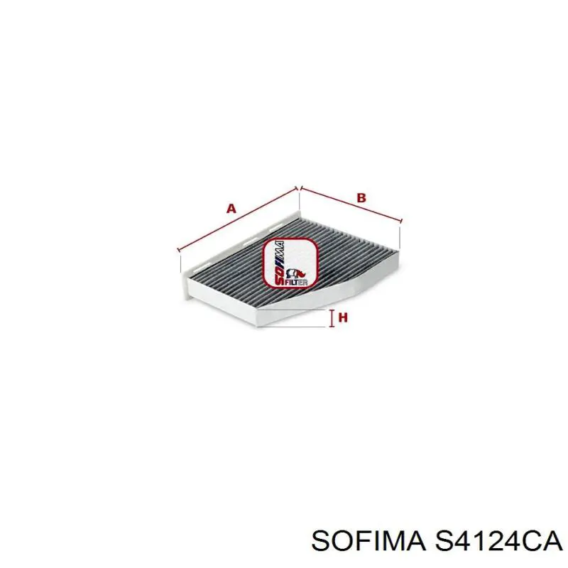 S 4124 CA Sofima фильтр салона