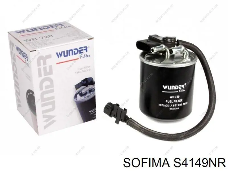 Топливный фильтр S4149NR Sofima