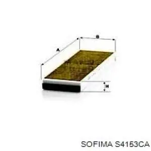 Воздушный фильтр салона Sofima S4153CA