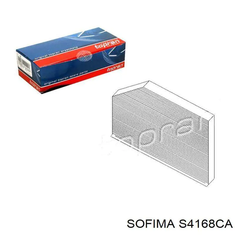 Воздушный фильтр салона Sofima S4168CA