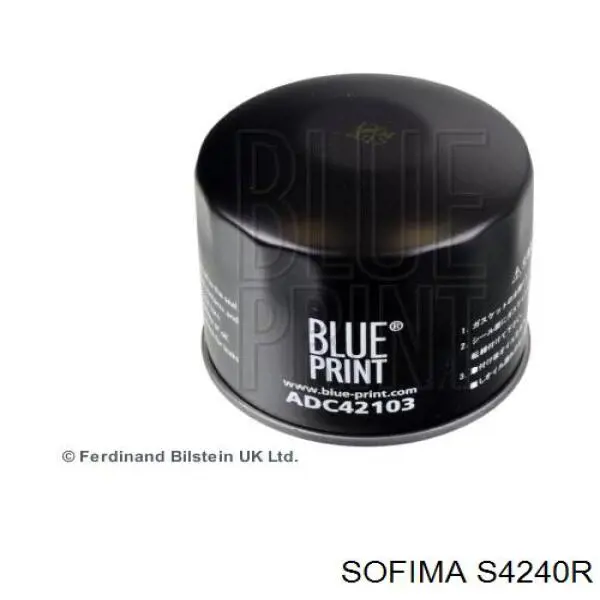 Фильтр масла Sofima S4240R