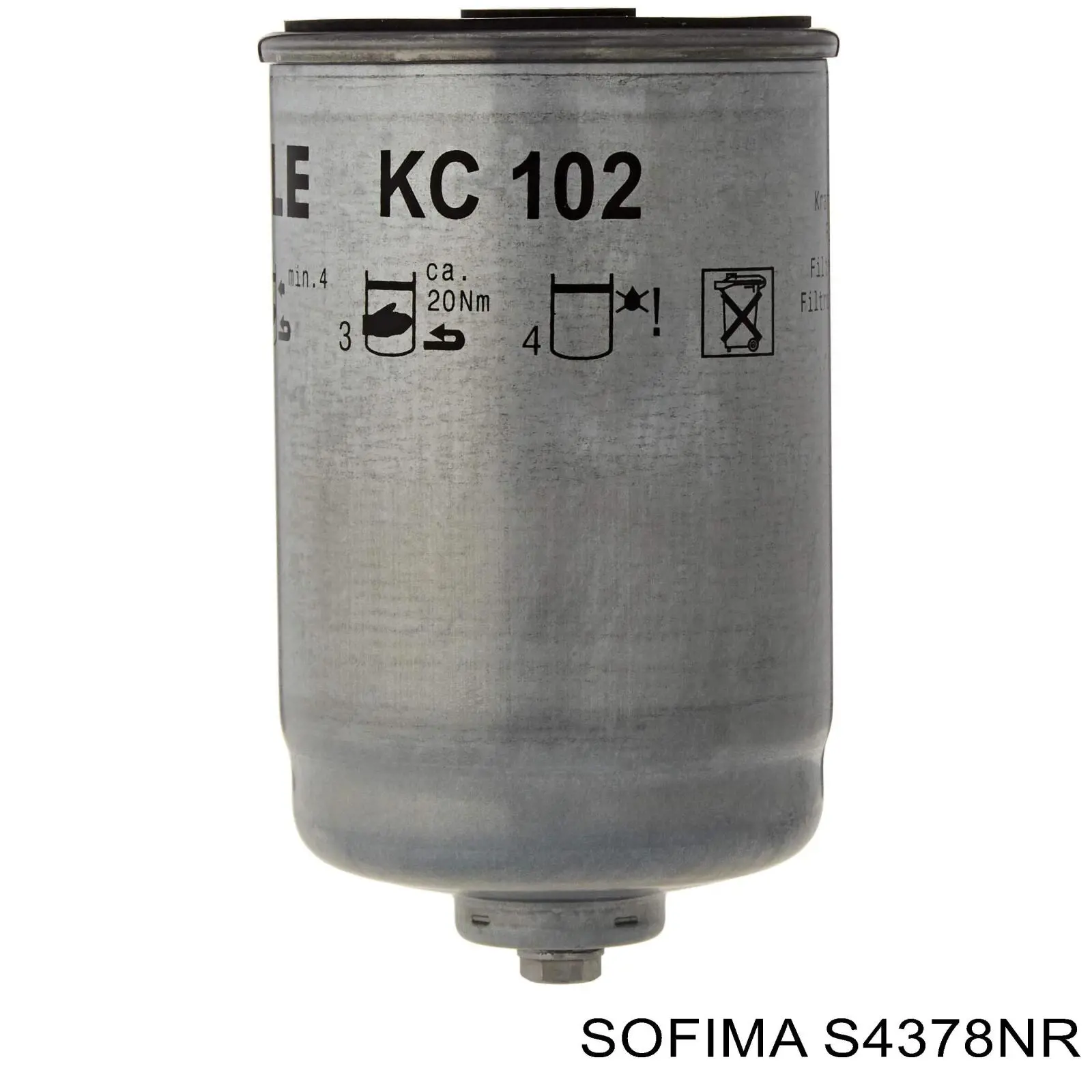Фильтр тонкой очистки топлива Sofima S4378NR цена, от 8.26 USD