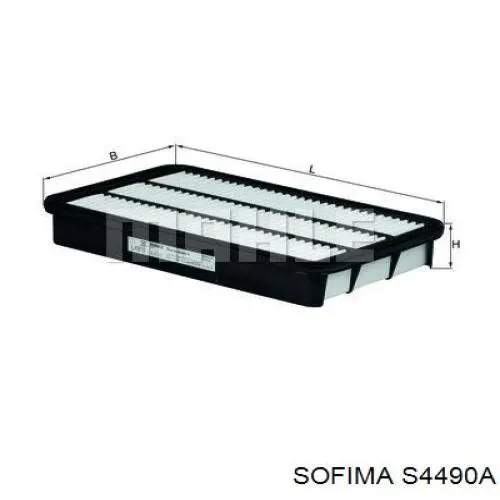 S4490A Sofima воздушный фильтр