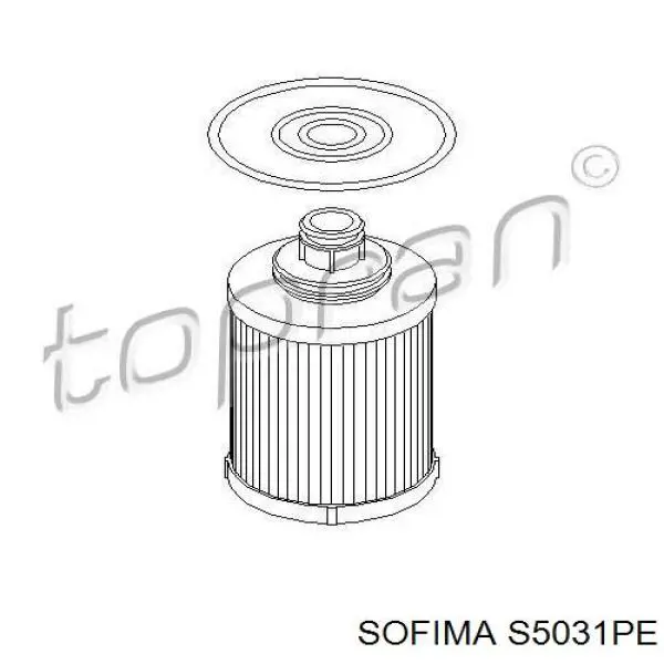 Купить S5031PE Sofima Фильтр центробежный очистки масла
