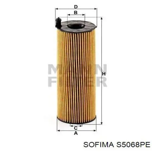 Купить S5068PE Sofima Фильтр центробежный очистки масла