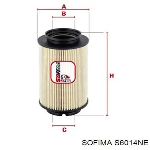Фильтр топливный SOFIMA S6014NE