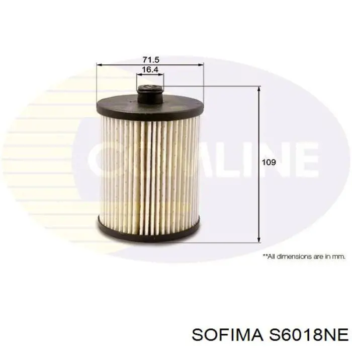 Купить S6018NE Sofima Фильтр-отстойник топлива грубой очистки