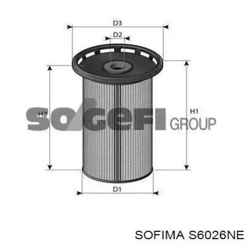 Купить S6026NE Sofima Фильтр-отстойник топлива грубой очистки