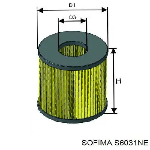 Фильтр тонкой очистки топлива Sofima S6031NE цена, от 16.17 USD