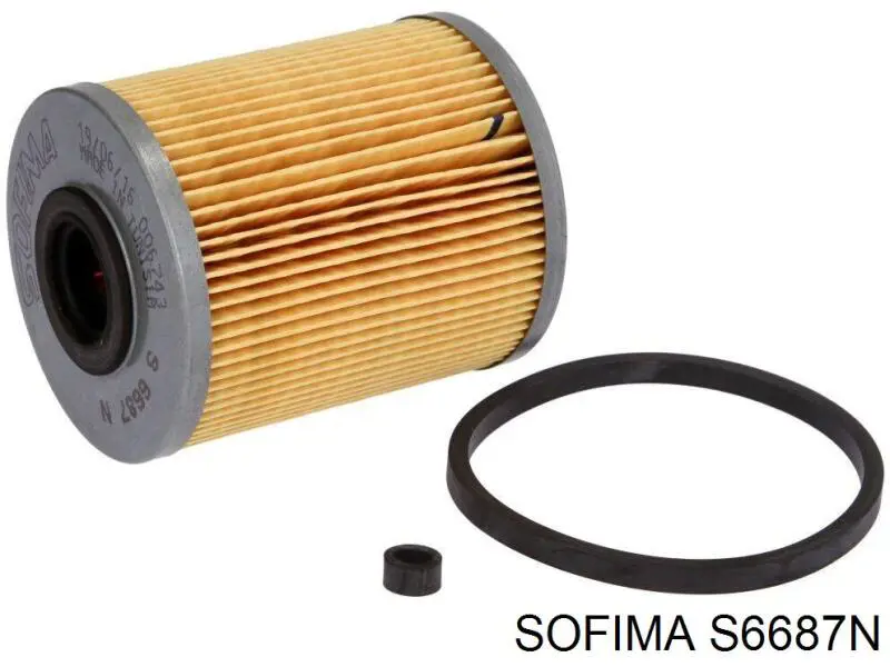 Фильтр топливный SOFIMA S6687N