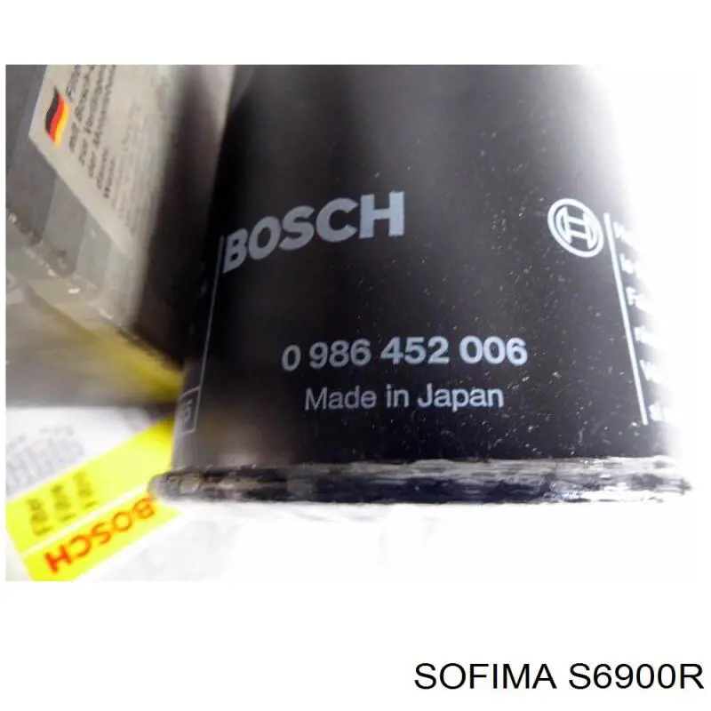 Масляный фильтр S6900R Sofima