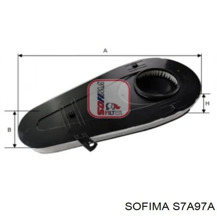 S7A97A Sofima воздушный фильтр