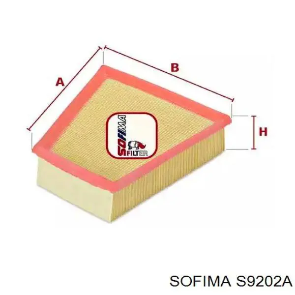 Воздушный фильтр S9202A Sofima