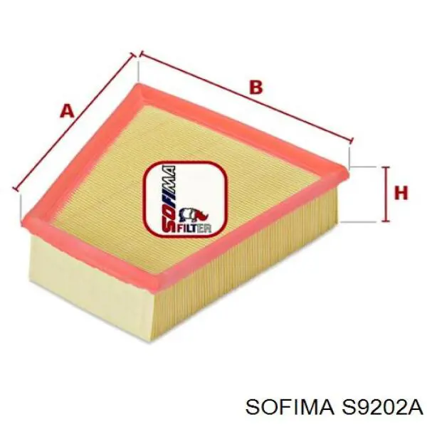 Купить S9202A Sofima Автомобильный фильтр воздуха