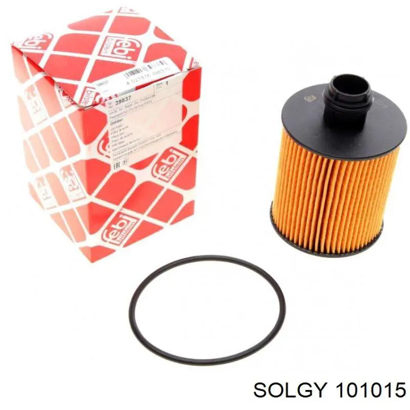 Фільтр масляний 101015 Solgy