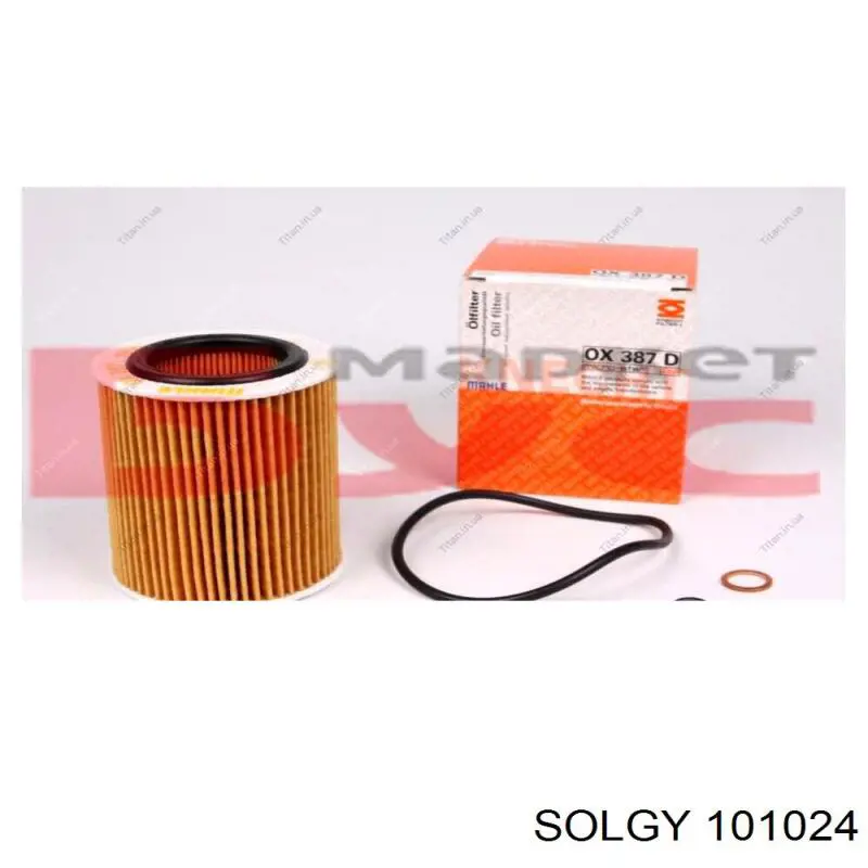 Масляный фильтр 101024 Solgy