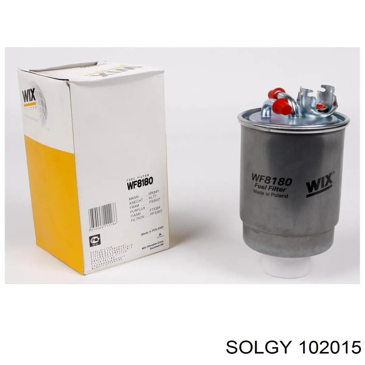 Купить 102015 Solgy Фильтр-отстойник топлива грубой очистки