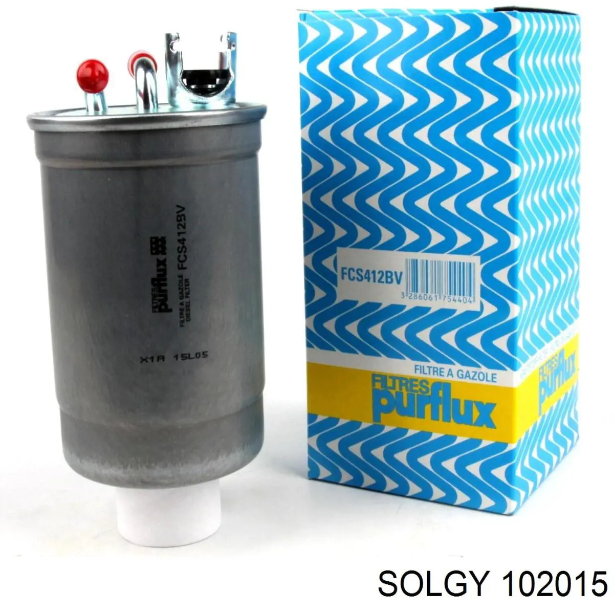Фільтр паливний 102015 Solgy
