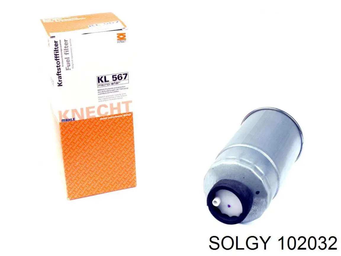 Топливный фильтр 102032 Solgy