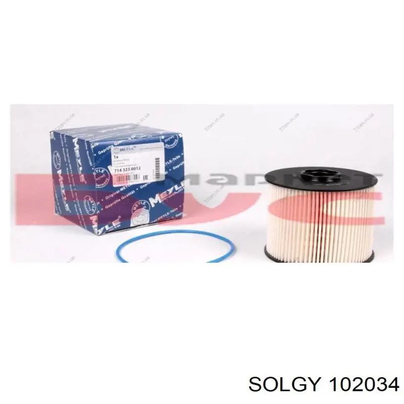 Топливный фильтр 102034 Solgy