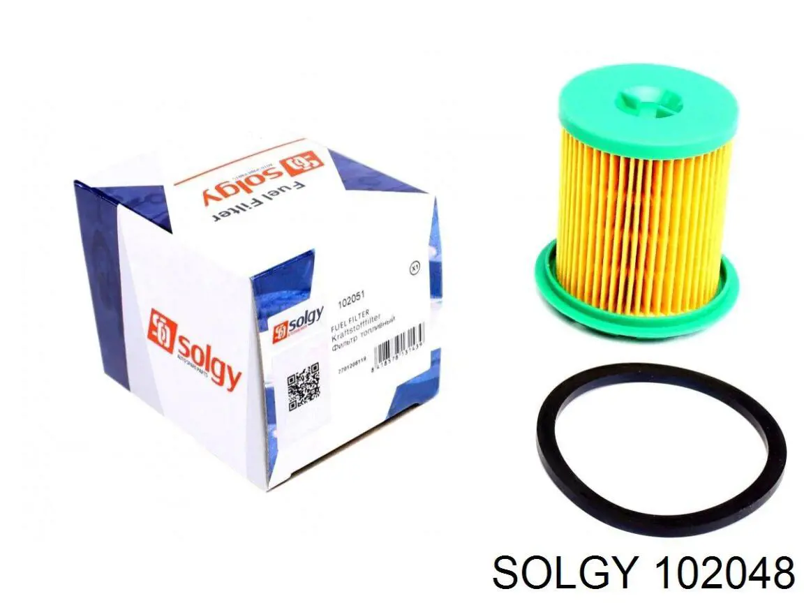 102048 Solgy Фильтр топлива