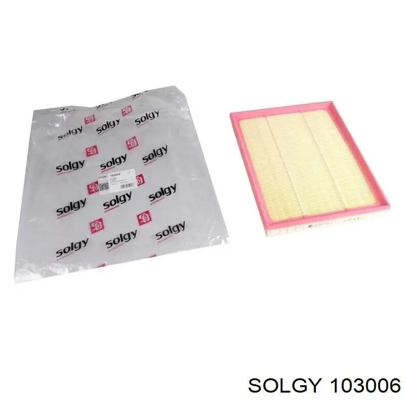 103006 Solgy Воздушный фильтр двигателя