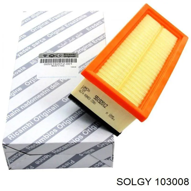 Воздушный фильтр 103008 Solgy