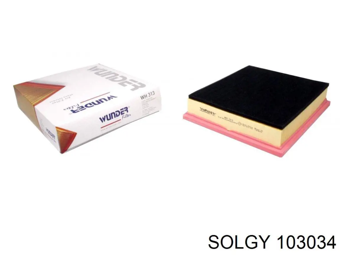 Filtro de aire 103034 Solgy