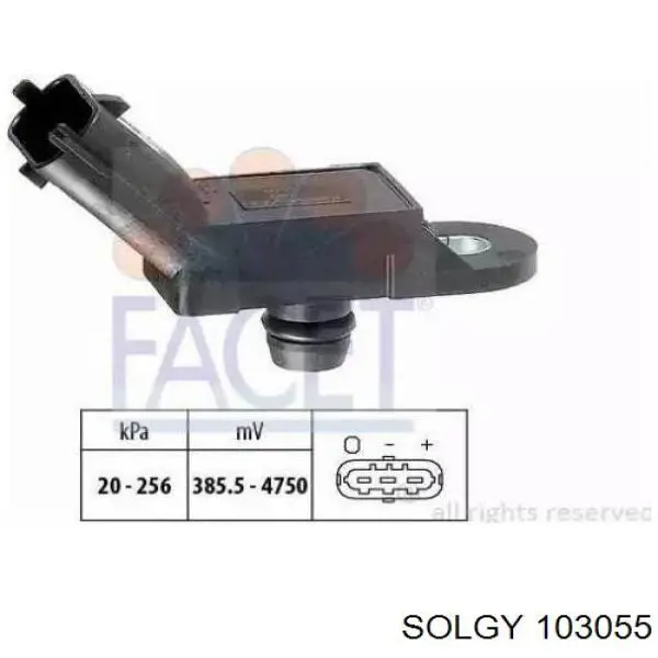 Элемент воздушного фильтра Solgy 103055 цена, от 6.18 USD