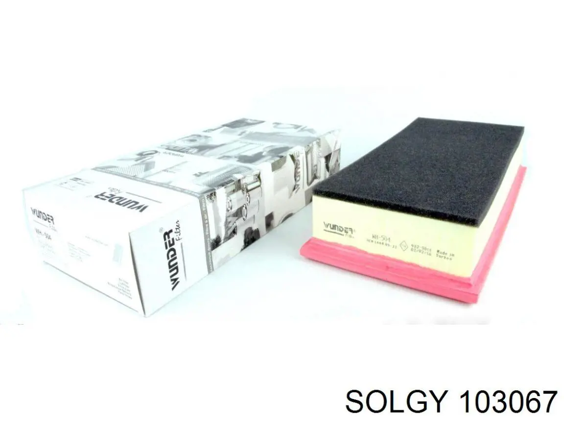 Купить 103067 Solgy Автомобильный фильтр воздуха