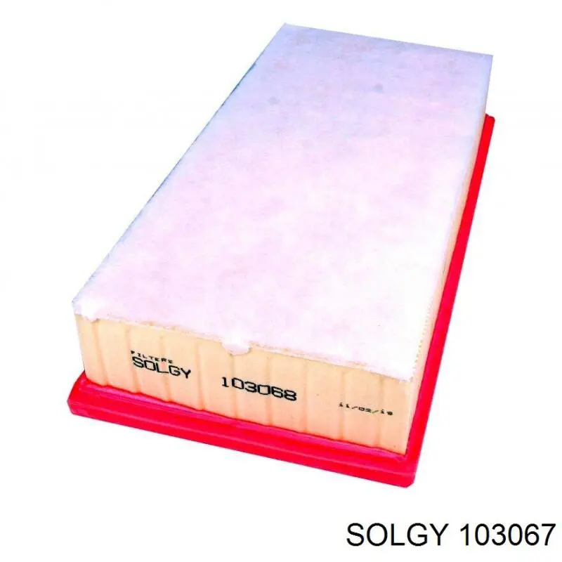 103067 Solgy Воздушный фильтр двигателя