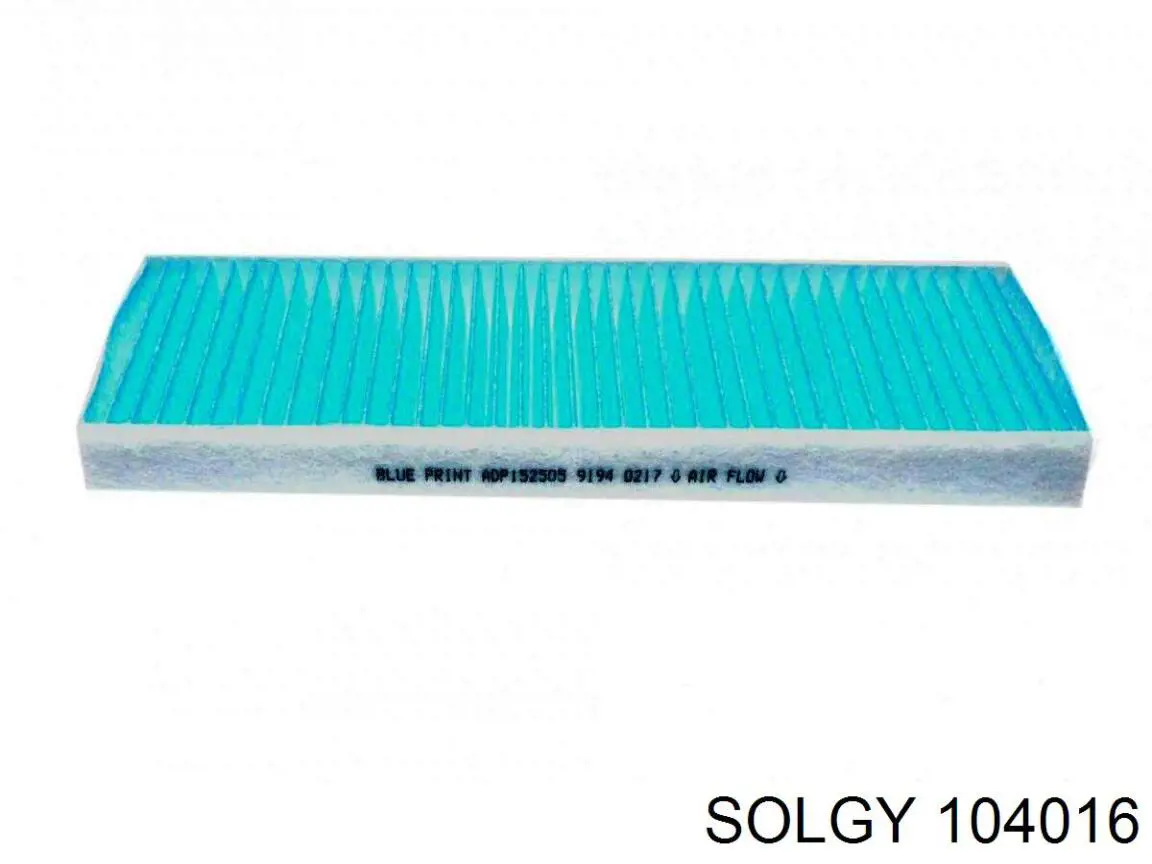 Купить 104016 Solgy Фильтр салона угольный