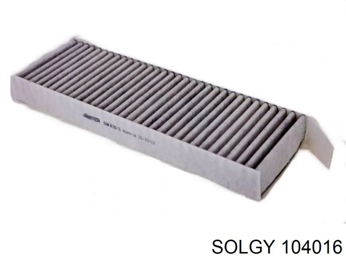 Фильтр салона 104016 Solgy