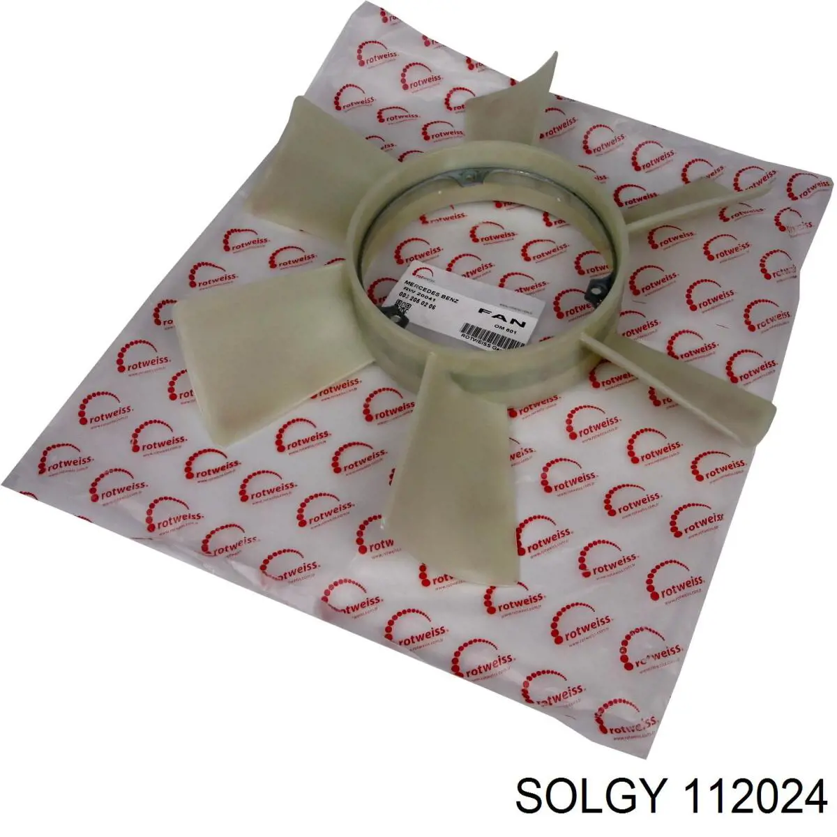 Диффузор радиатора 112024 Solgy