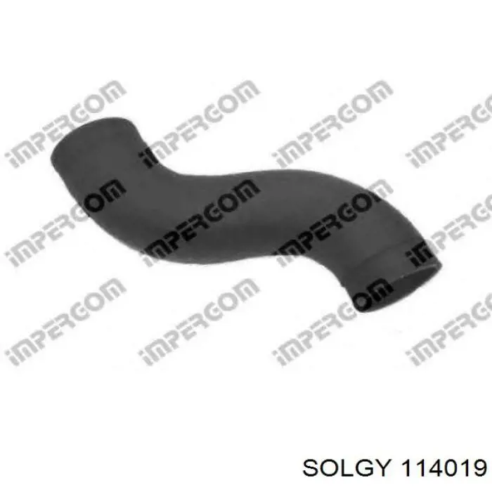 Купить 114019 Solgy Патрубок воздушный, выход из турбины/компрессора (наддув)