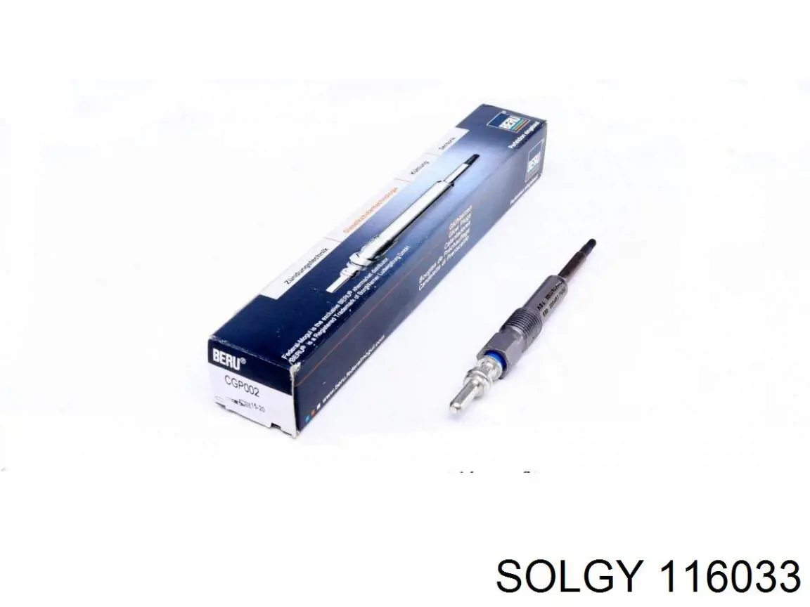 Свечи накала 116033 Solgy